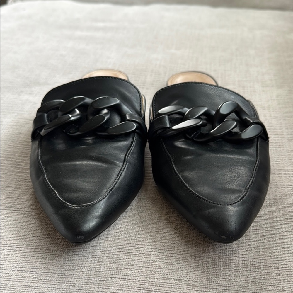 Esprit Black Mules size 7.5 - Picture 3 of 6